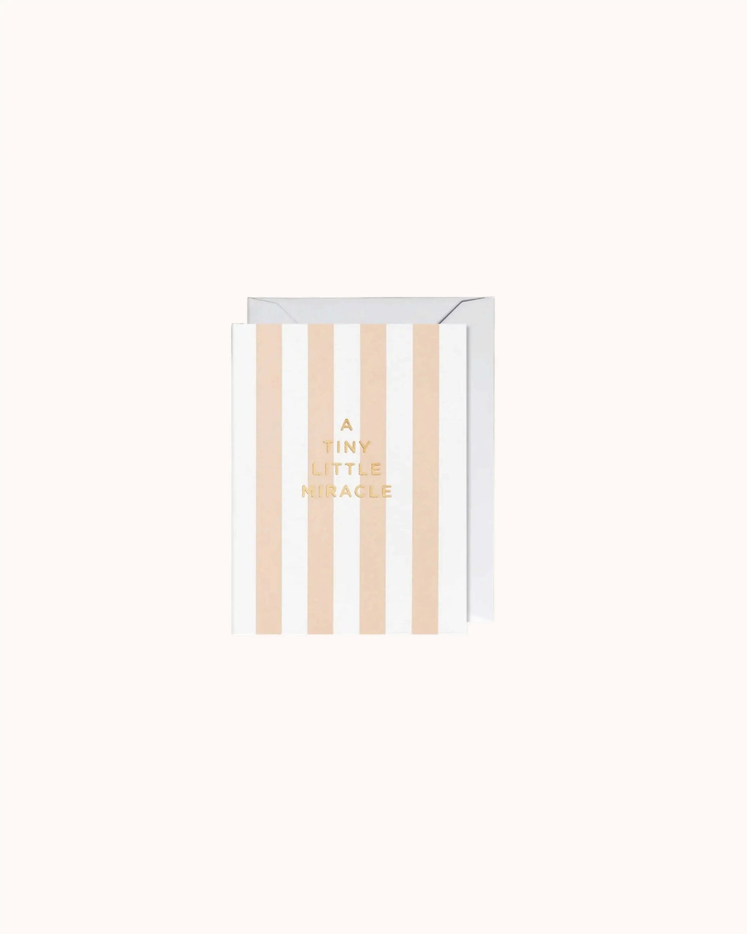 A Tiny Little Miracle Rosa Mini Karte