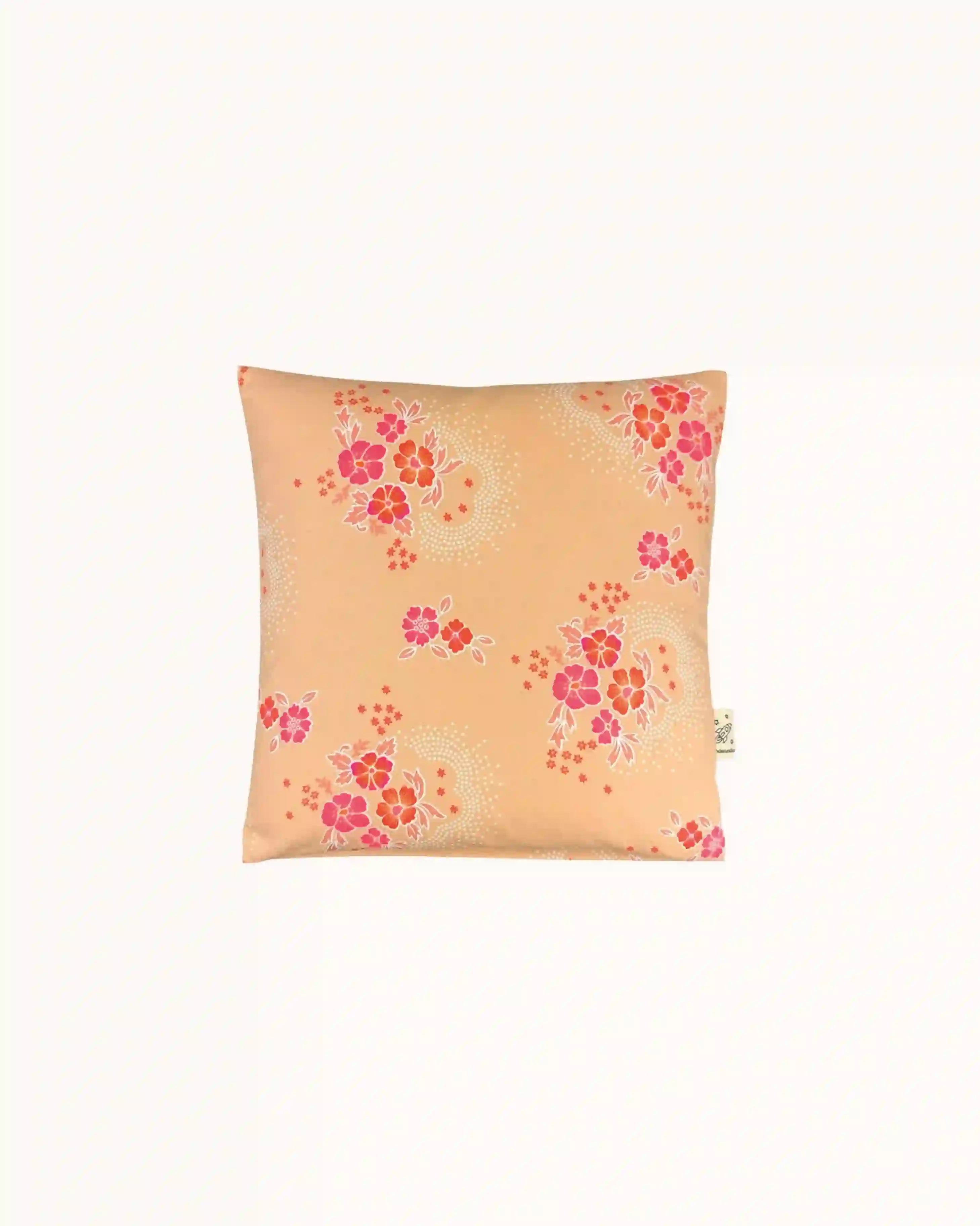 Mini Cushion in folksy pink