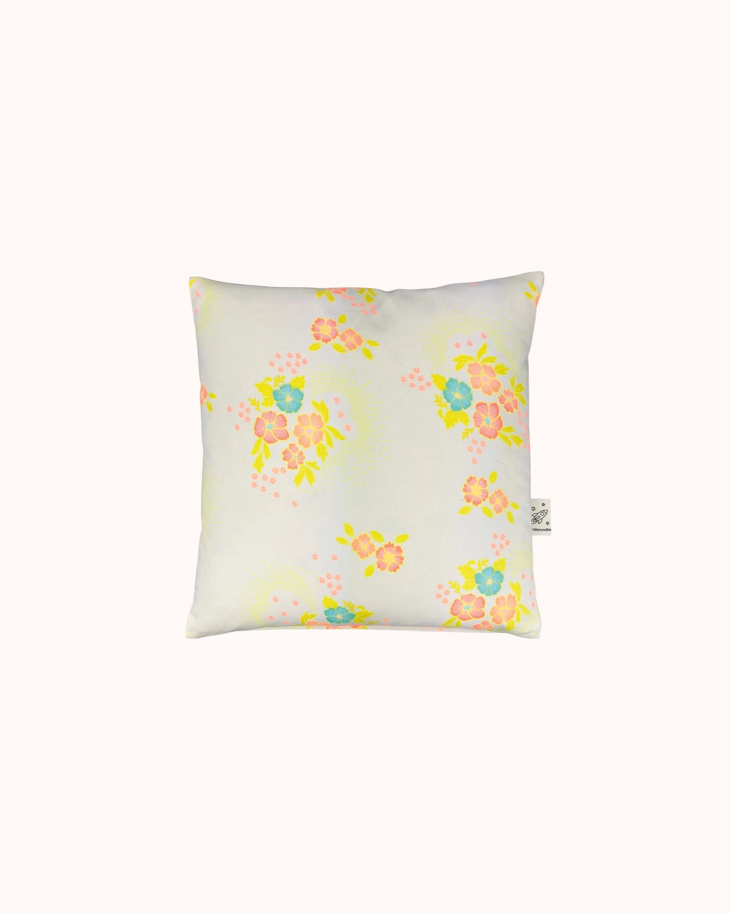 Mini Kissen in Folksy Gelb