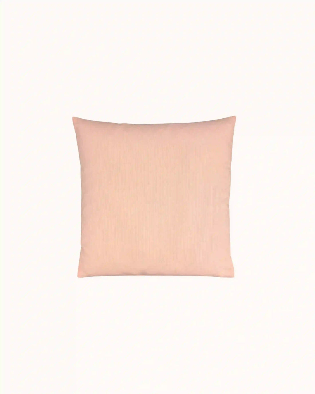 Mini Cushion with small neon orange/white Stripes