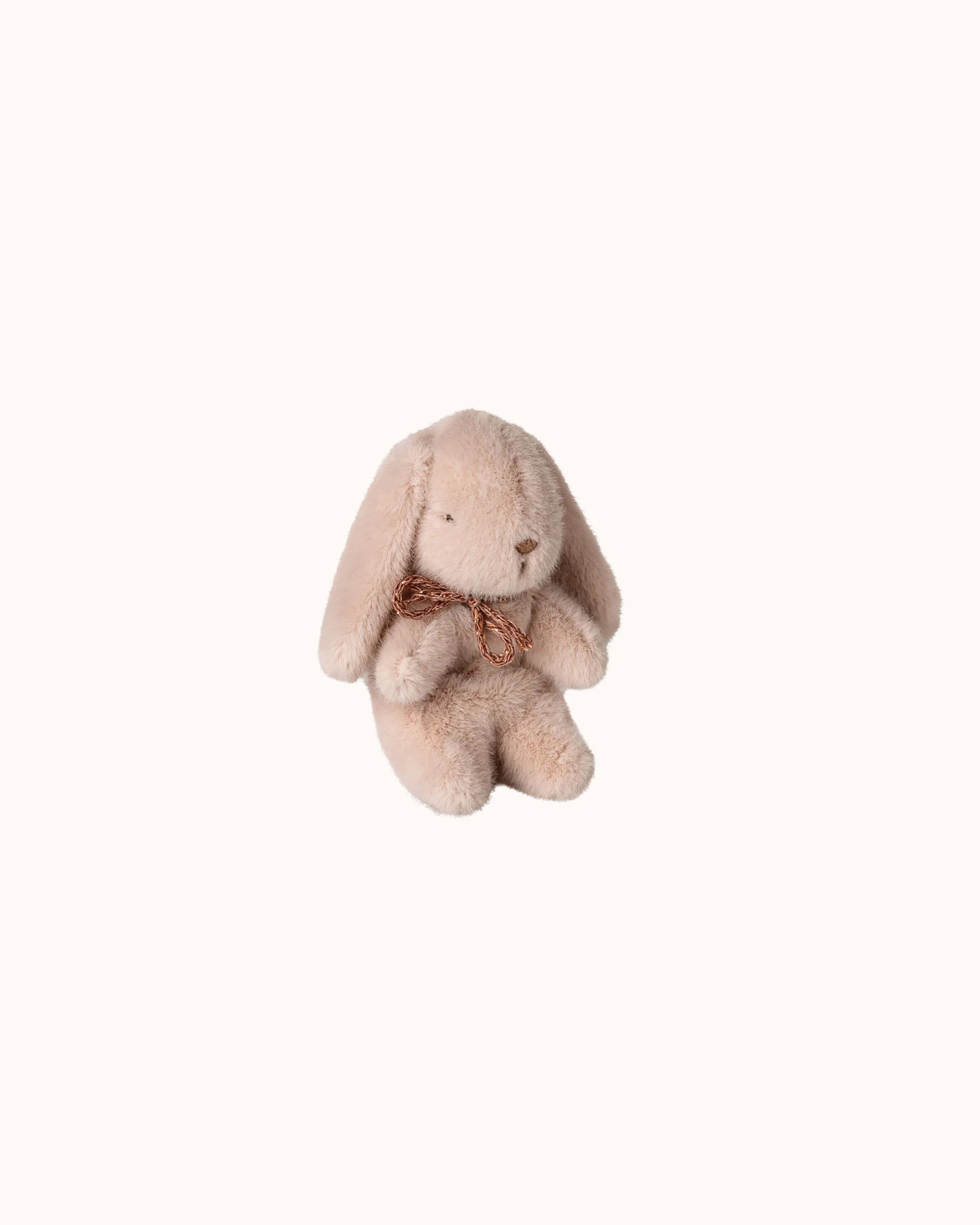 Mini Plush Bunny in light powder