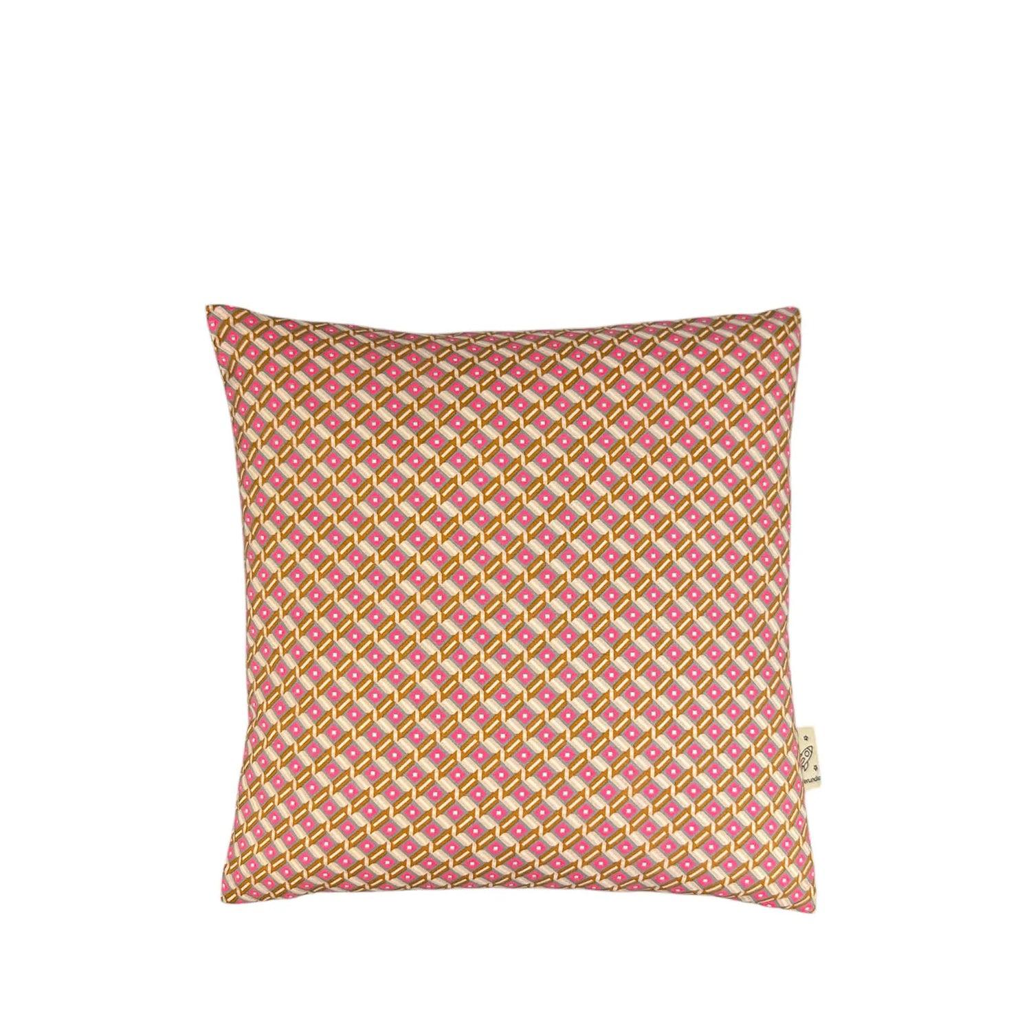 Mini Cushion in Popeline Tahar Gris