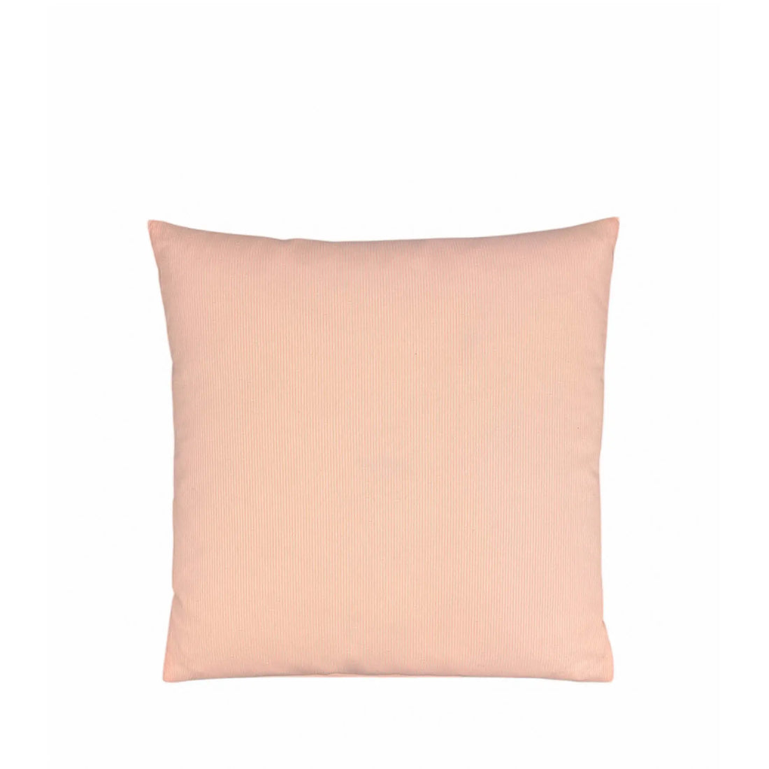 Mini Cushion with small neon orange/white Stripes