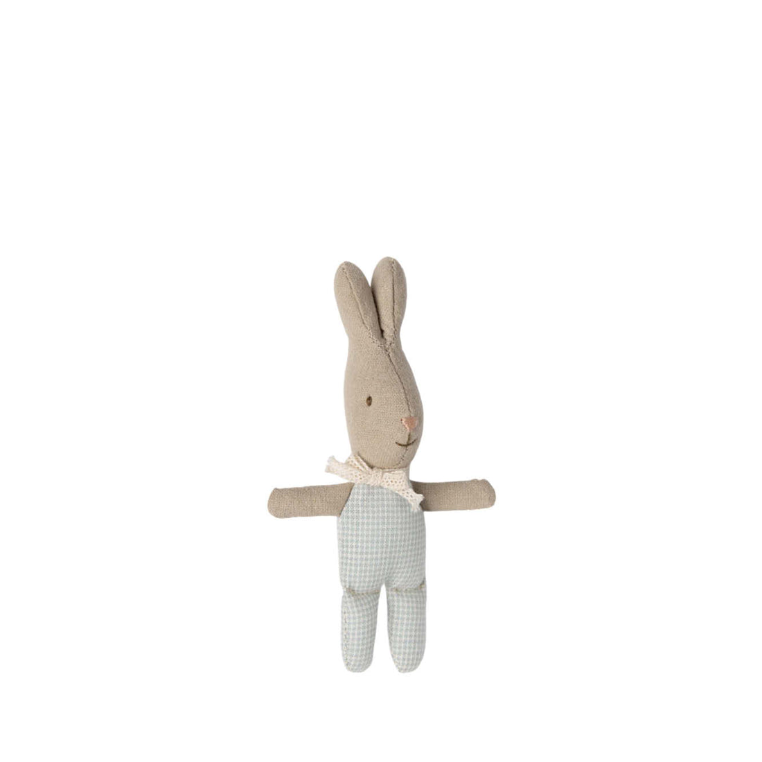 Lapin MY à carreaux bleus