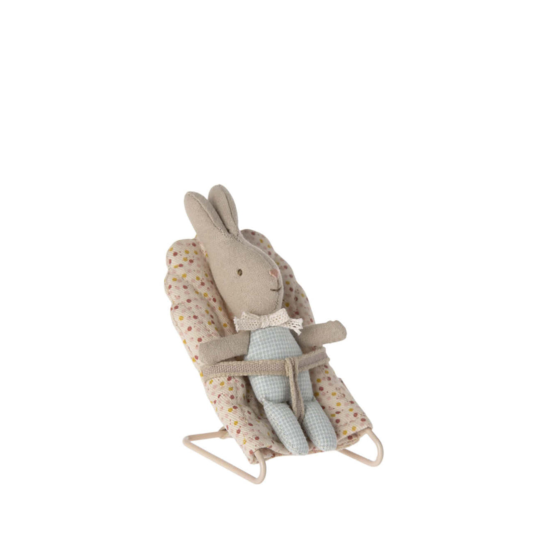 Lapin MY à carreaux bleus