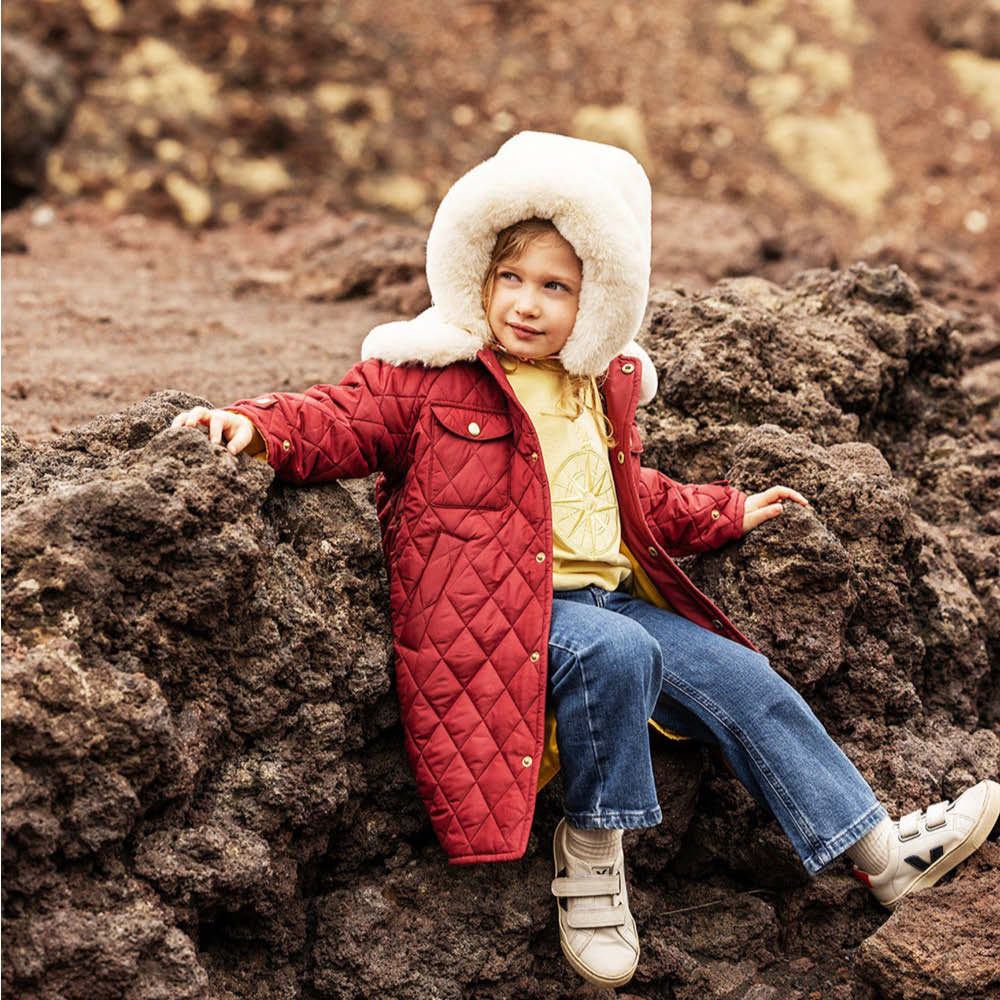 Faux Fur Hat in off-white