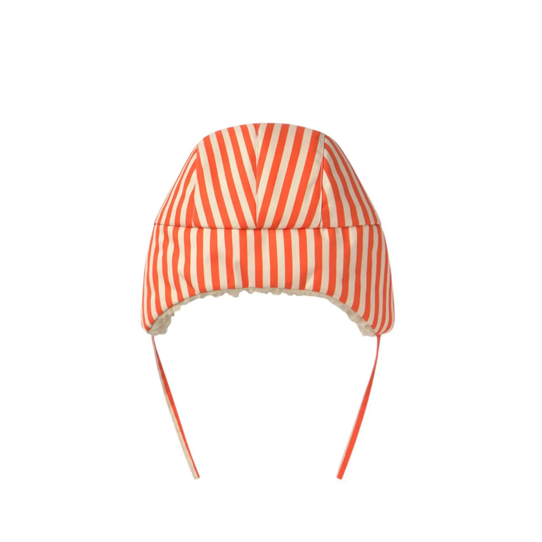 Padded Chapka in orange striped