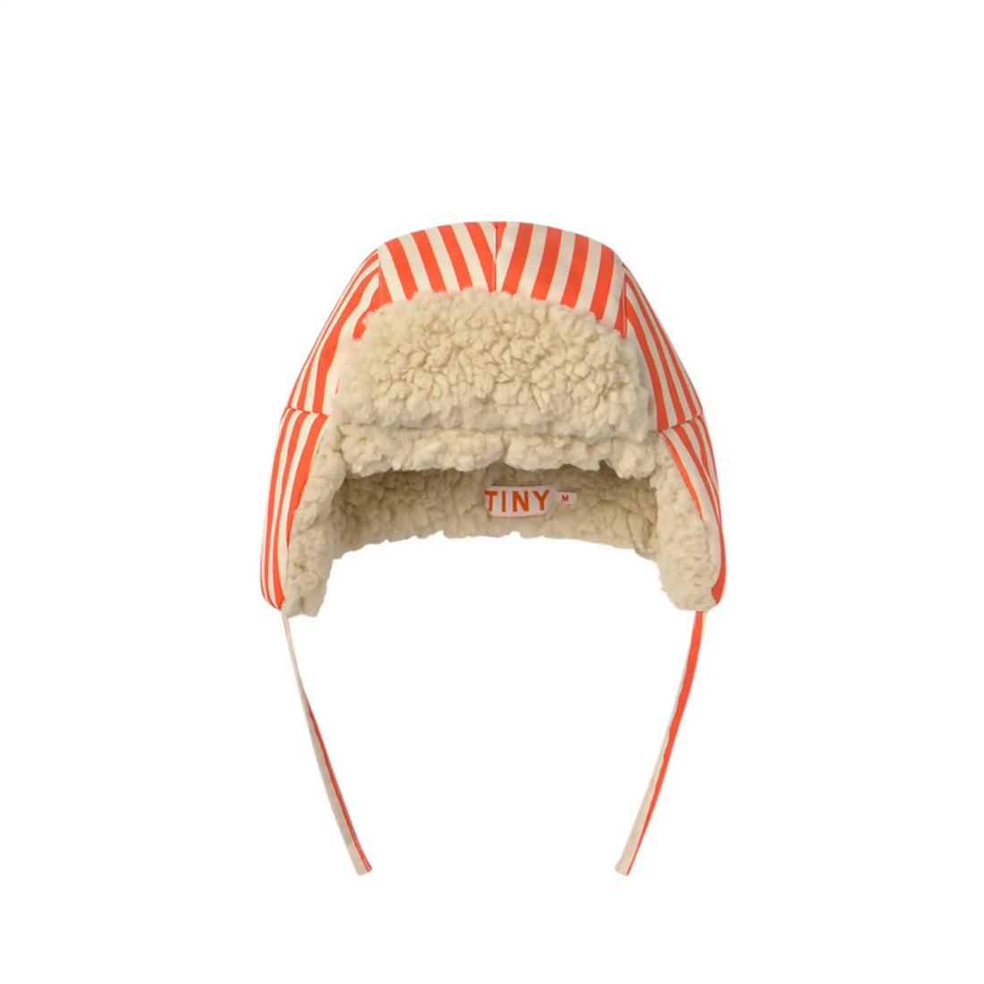 Padded Chapka in orange striped