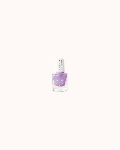 Kinder Nagellack mit Blaubeer-Duft in flieder Glitzer