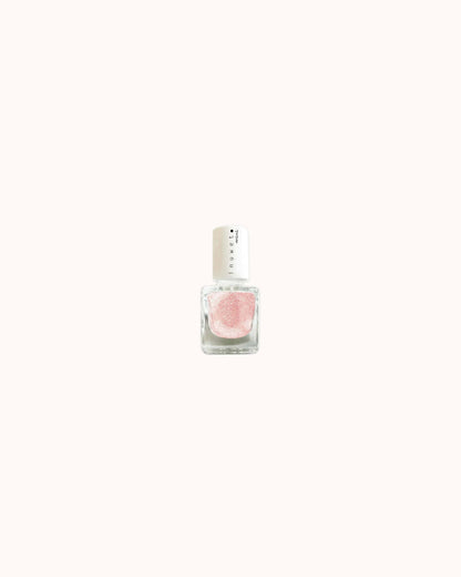 Kinder Nagellack mit Erdbeer-Duft in rosa Glitzer