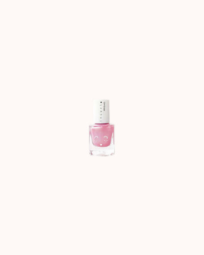 Kinder Nagellack mit Wassermelonen-Duft in rosa Glitzer