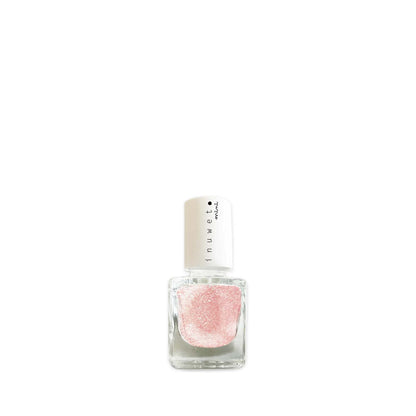 Vernis à ongles pour enfant au parfum de fraise à paillettes roses
