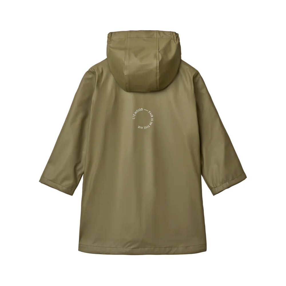Nahuel long Raincoat in khaki