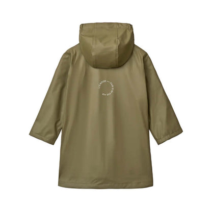 Nahuel long Raincoat in khaki