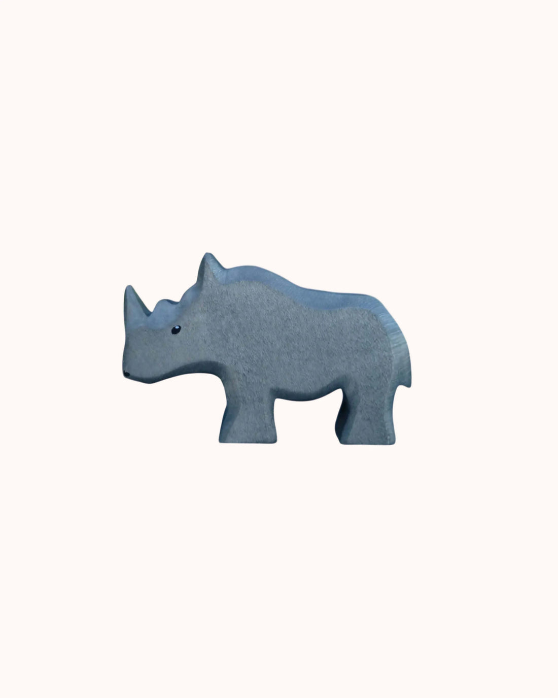 Holzfigur Nashorn
