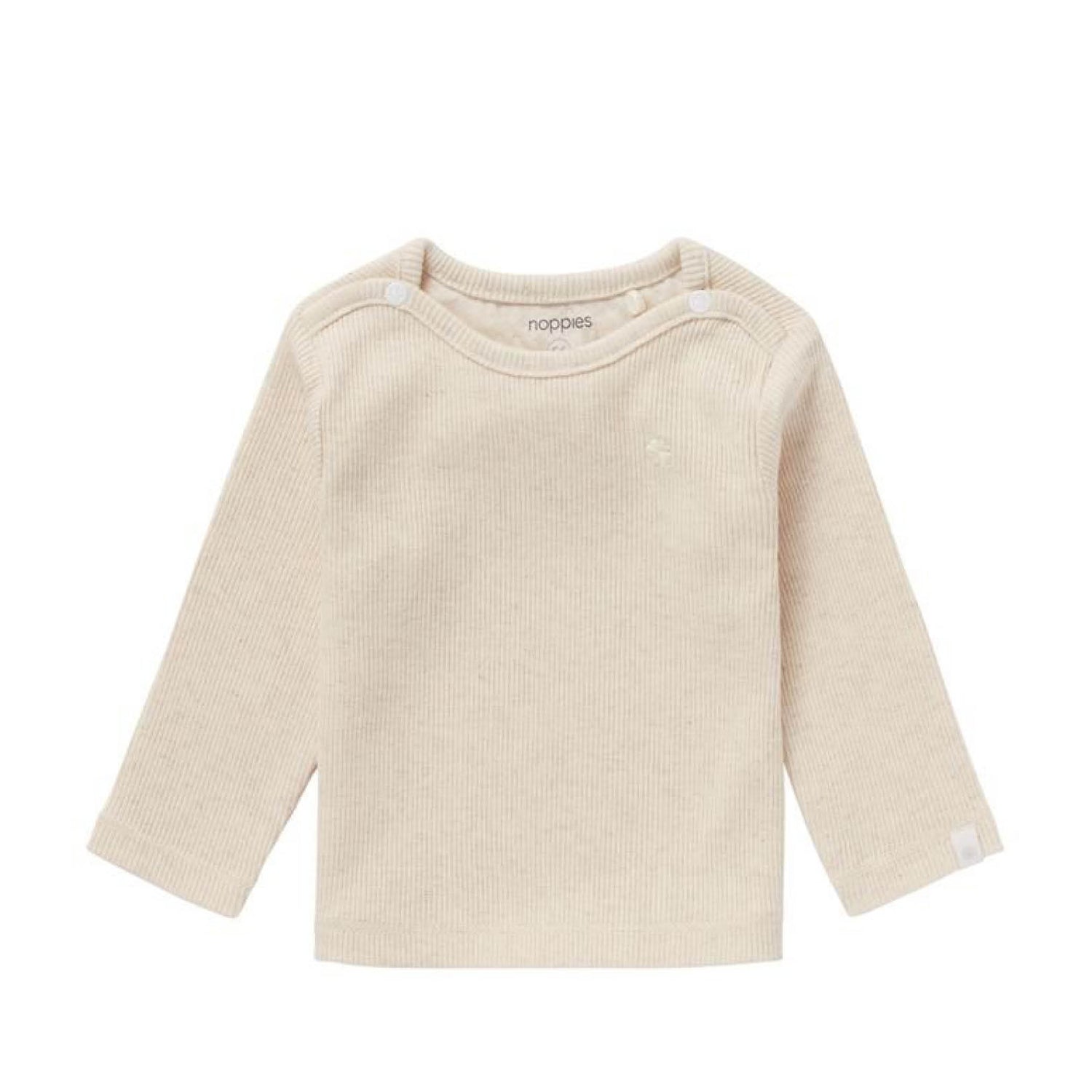 Baby T-Shirt Natal in oatmeal