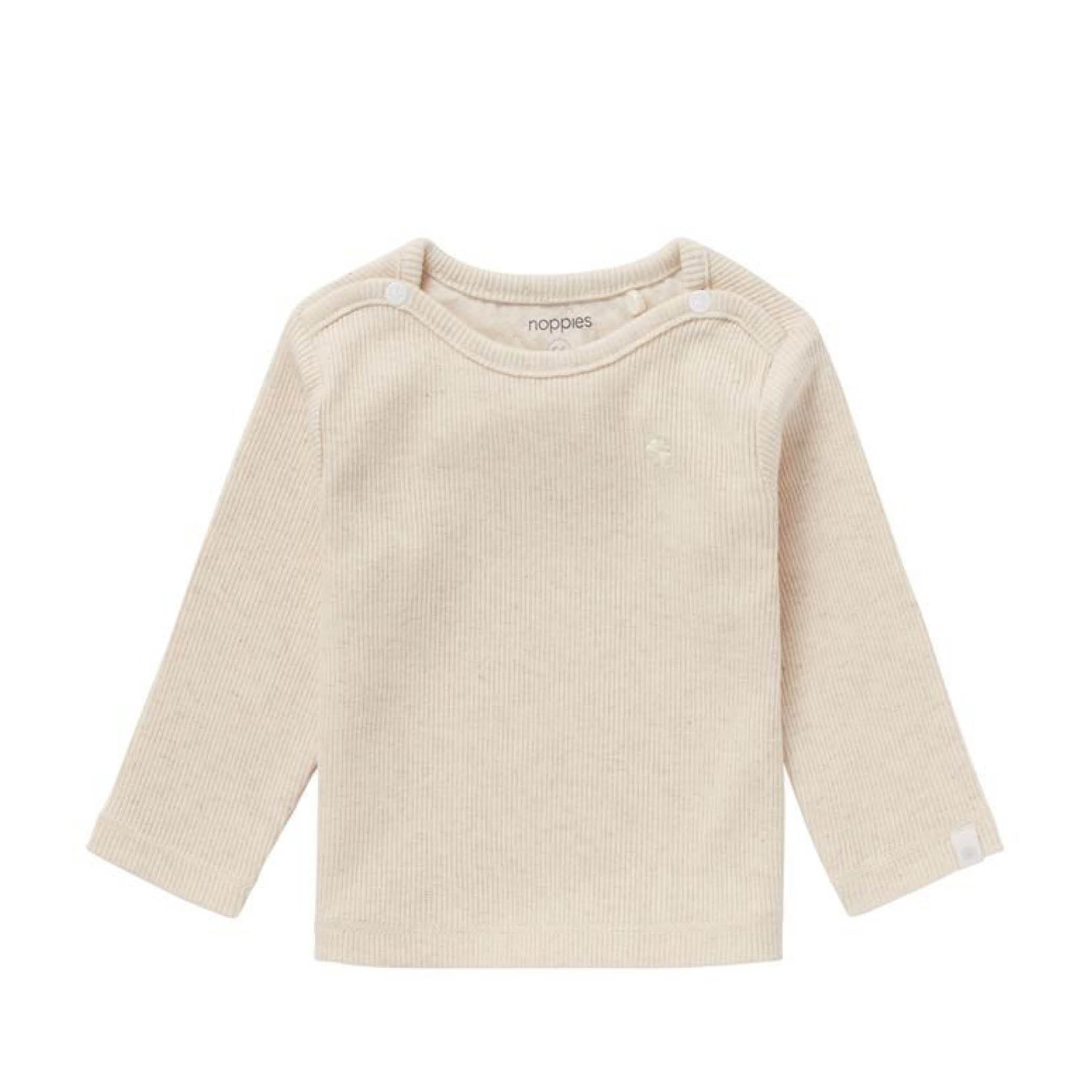 Baby T-Shirt Natal in oatmeal