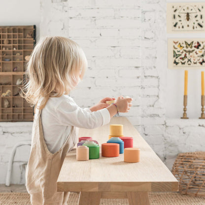 Rainbow Stacking Cups