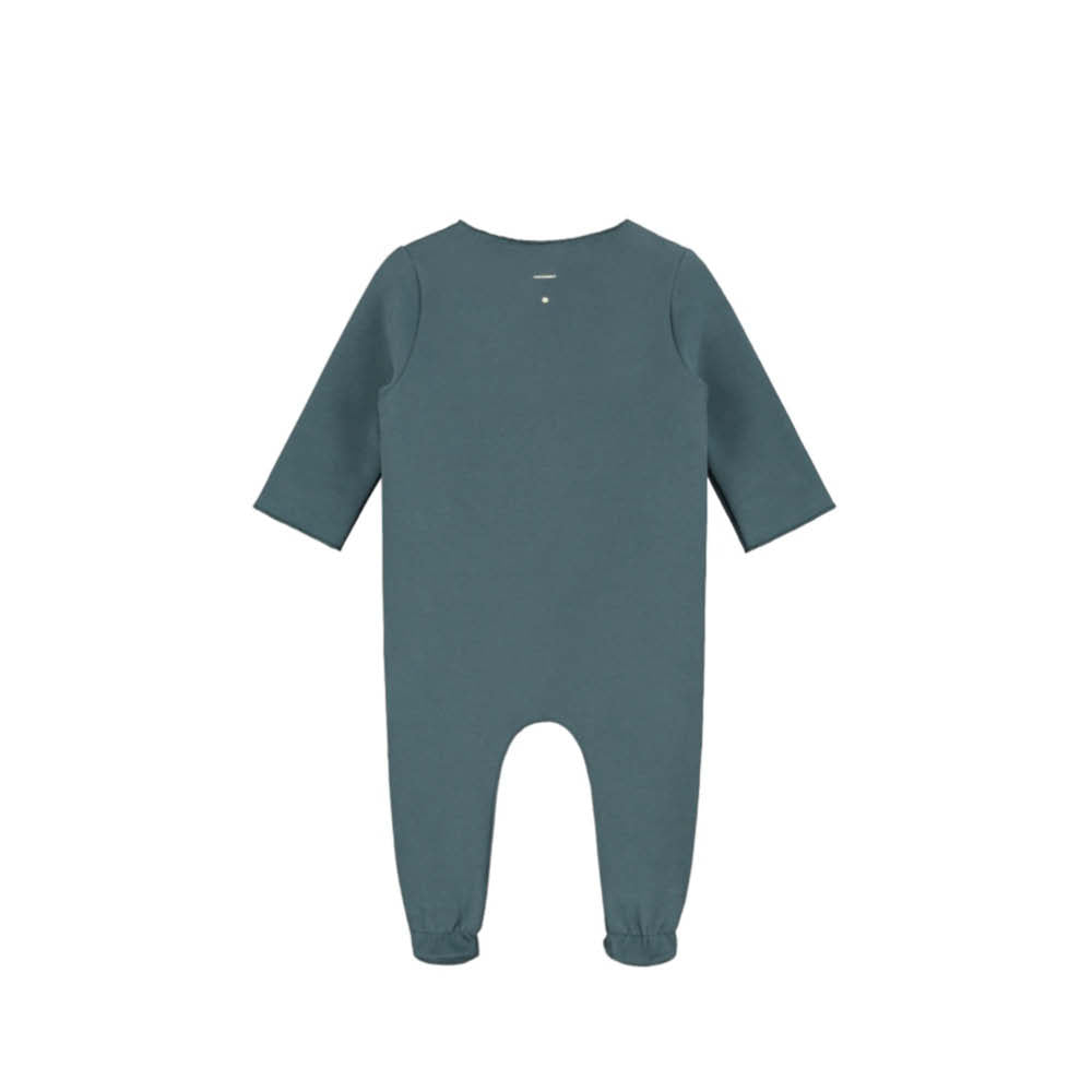 Newborn Onesie in blue grey