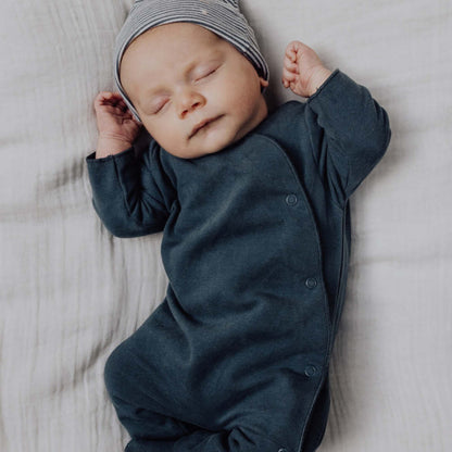 Neugeborenen Onesie in blue grey