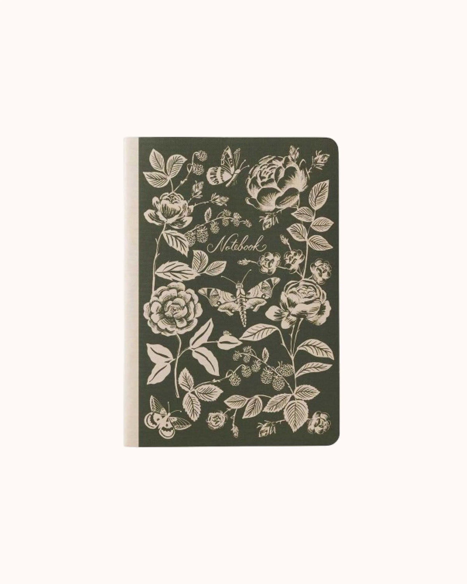 Geheftete Notizbücher English Rose – 3er Set