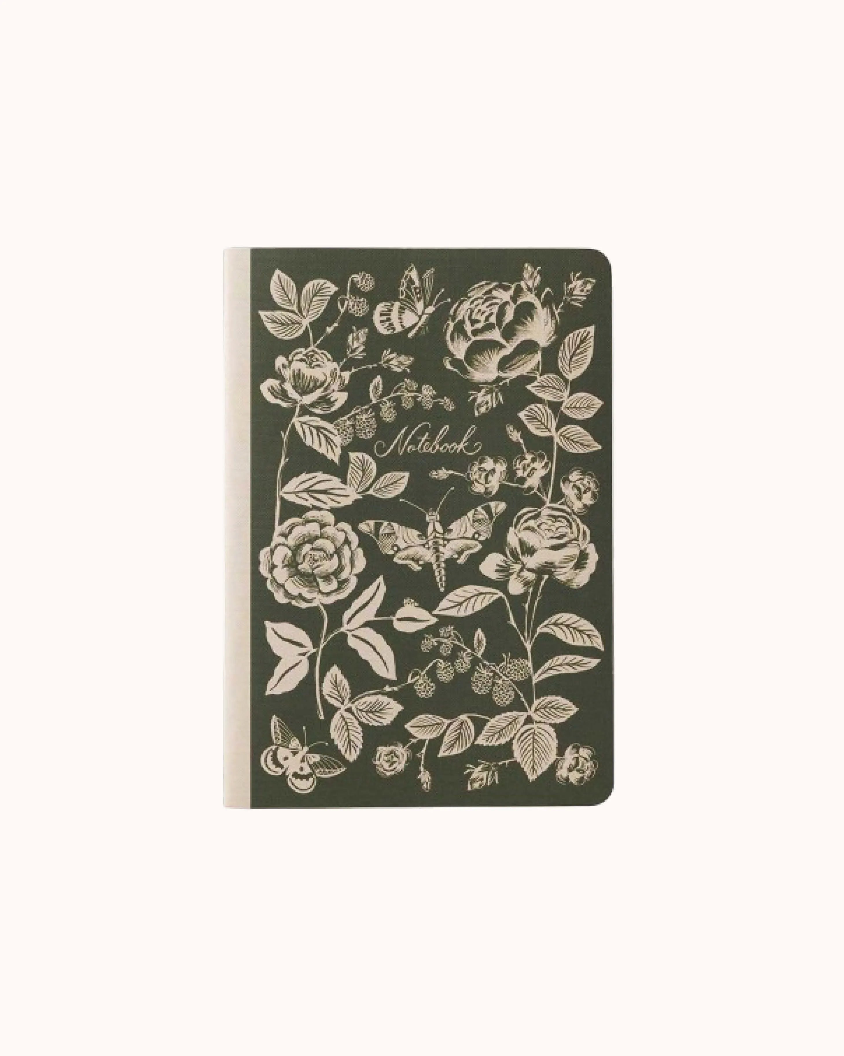 Geheftete Notizbücher English Rose – 3er Set