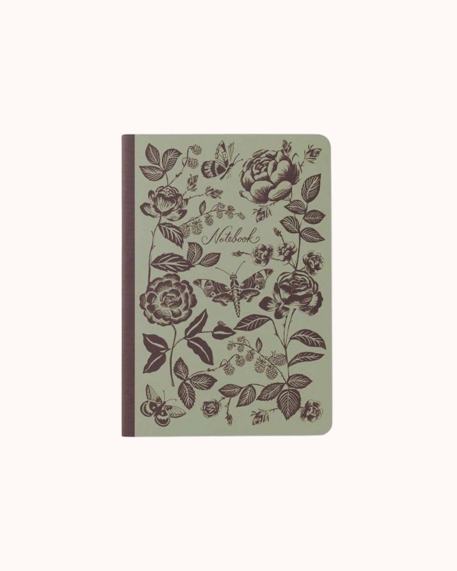 Geheftete Notizbücher English Rose – 3er Set