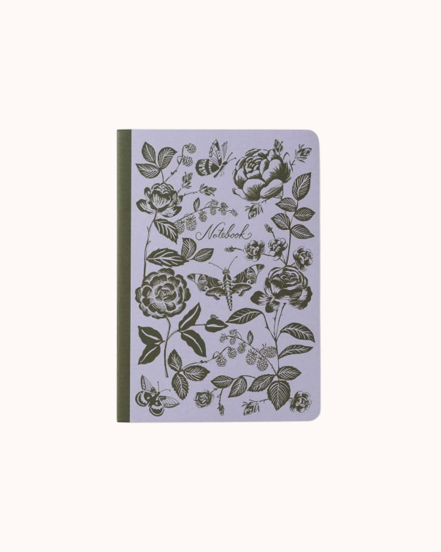 Geheftete Notizbücher English Rose – 3er Set