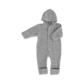 Baby Overall aus Wolle in grey melange von Engel Natur