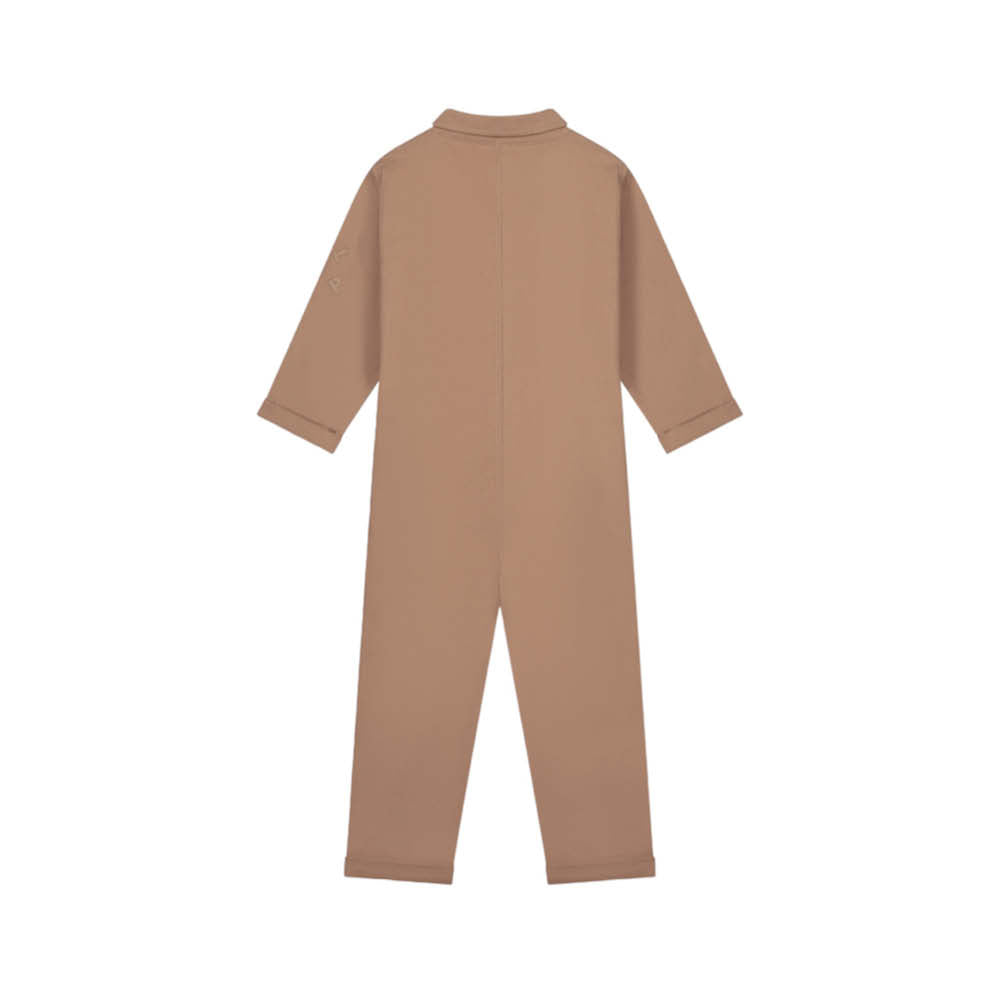 POP Twill-Jumpsuit in biscuit