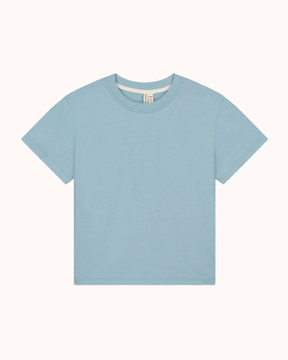 Short-sleeved oversized T-Shirt in sky