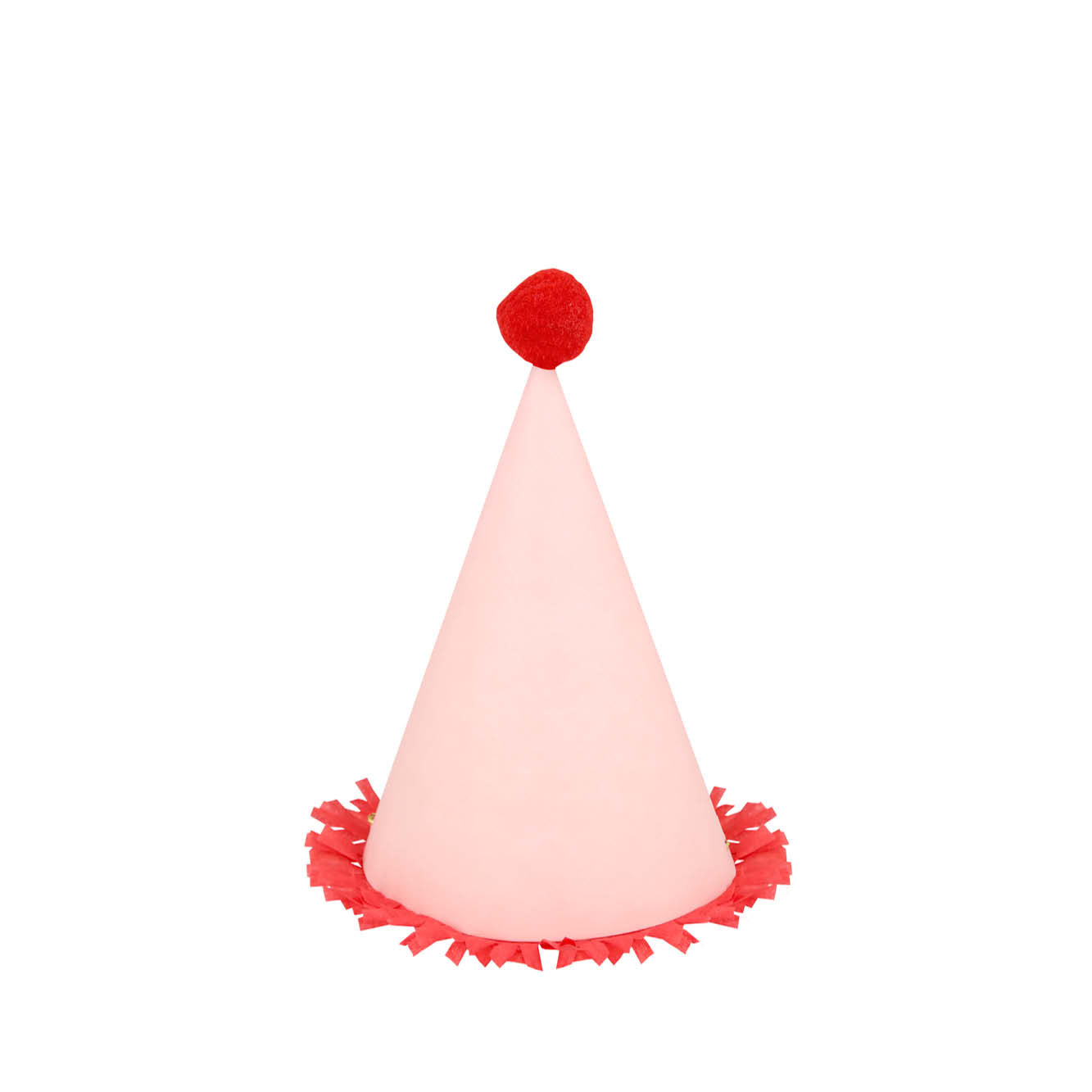 Partyhüte mit Pompoms - 8er Set
