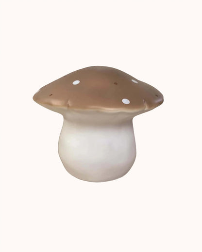 Pilzlampe in schokobraun