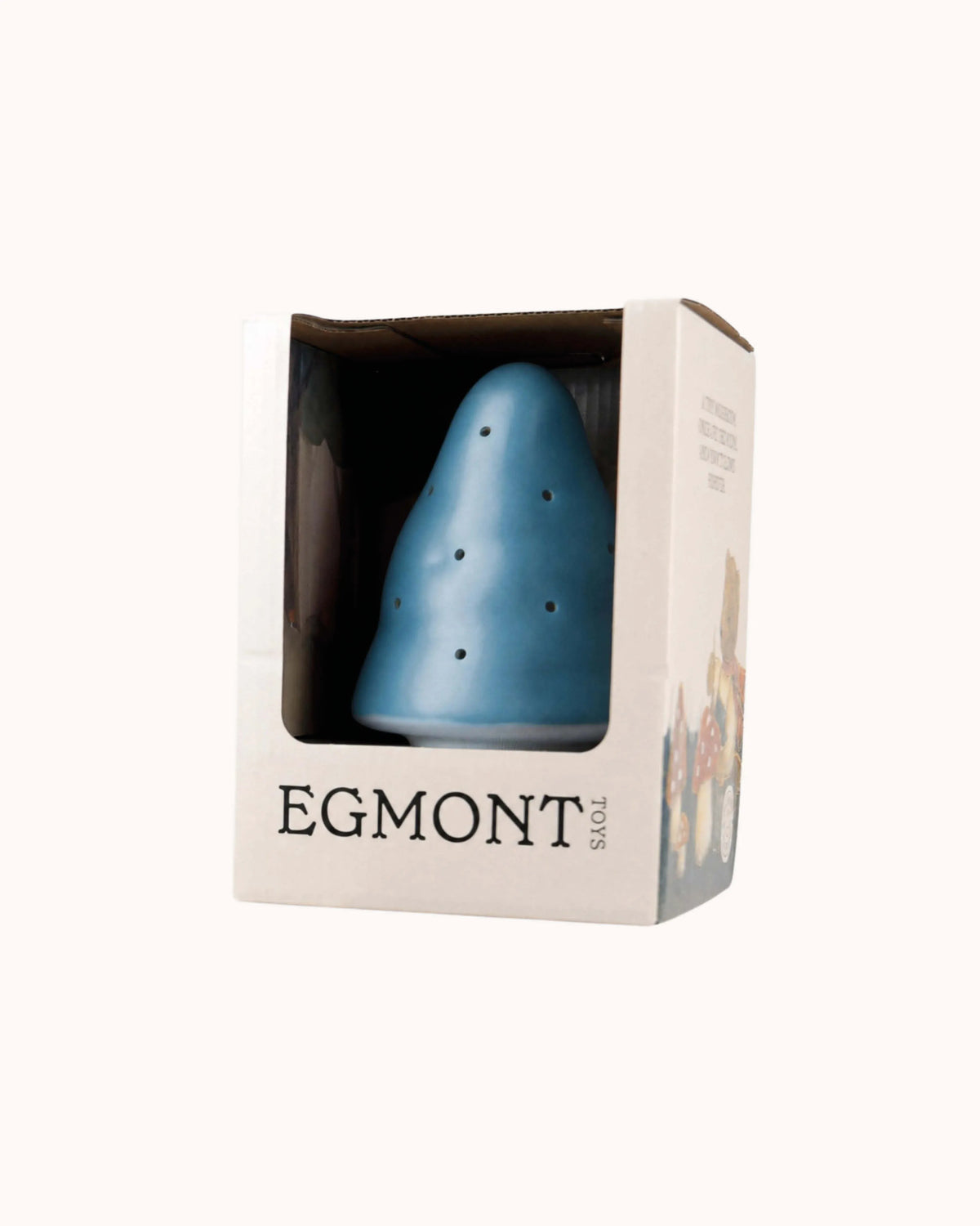 Small Mushroom Lamp in jeans