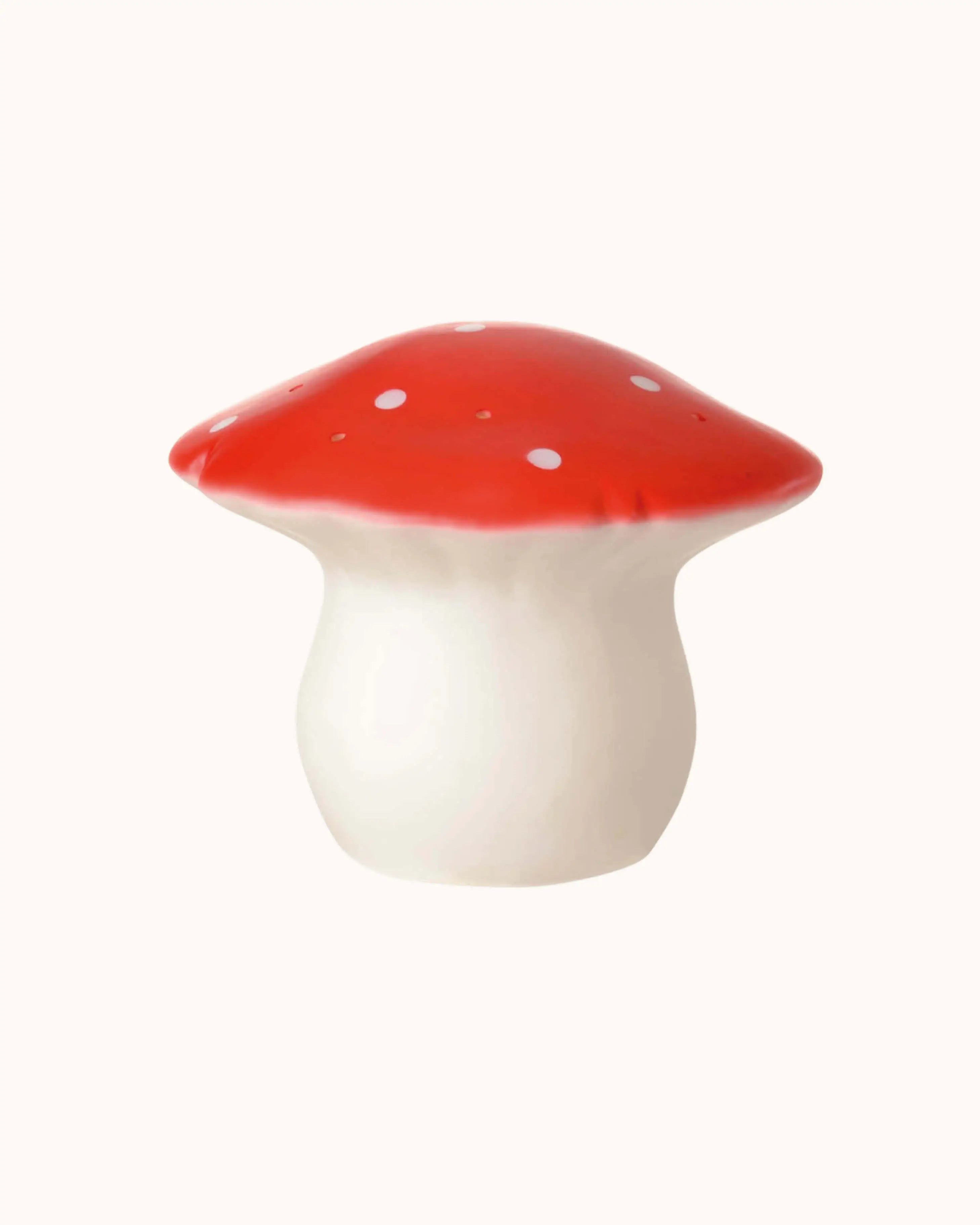 Mushroom Lamp in red