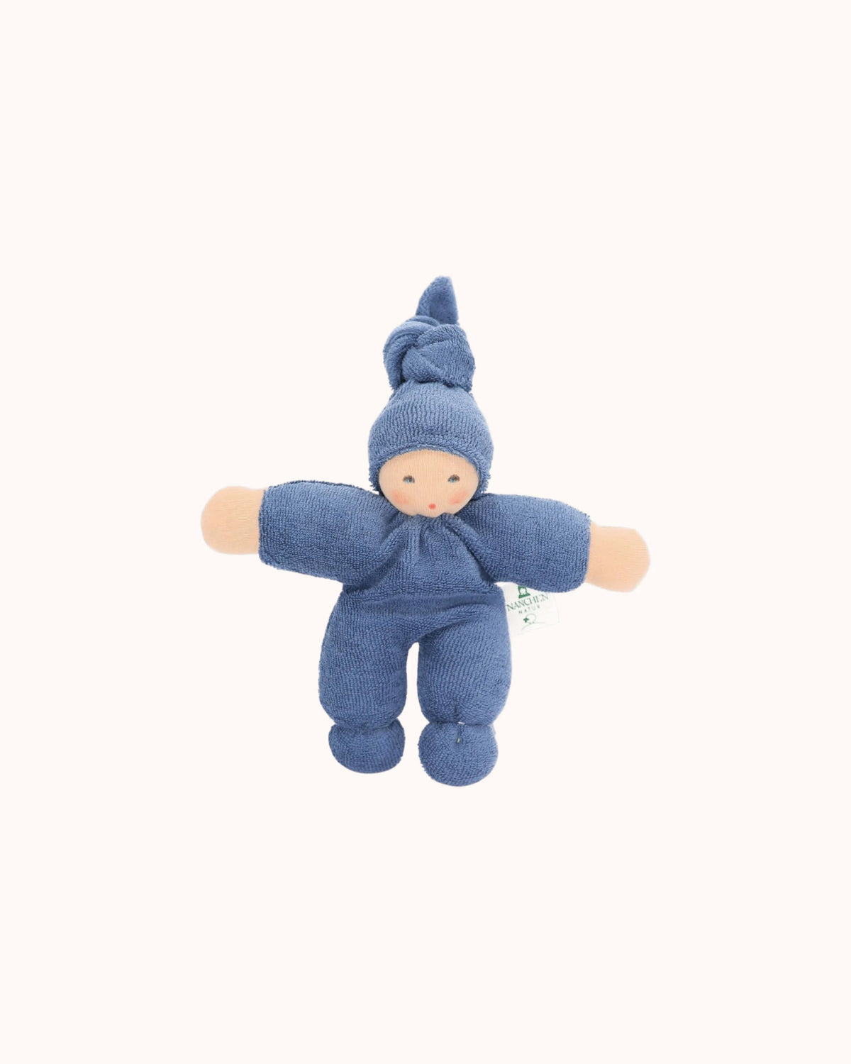 Pimpel Stoffpuppe in blau