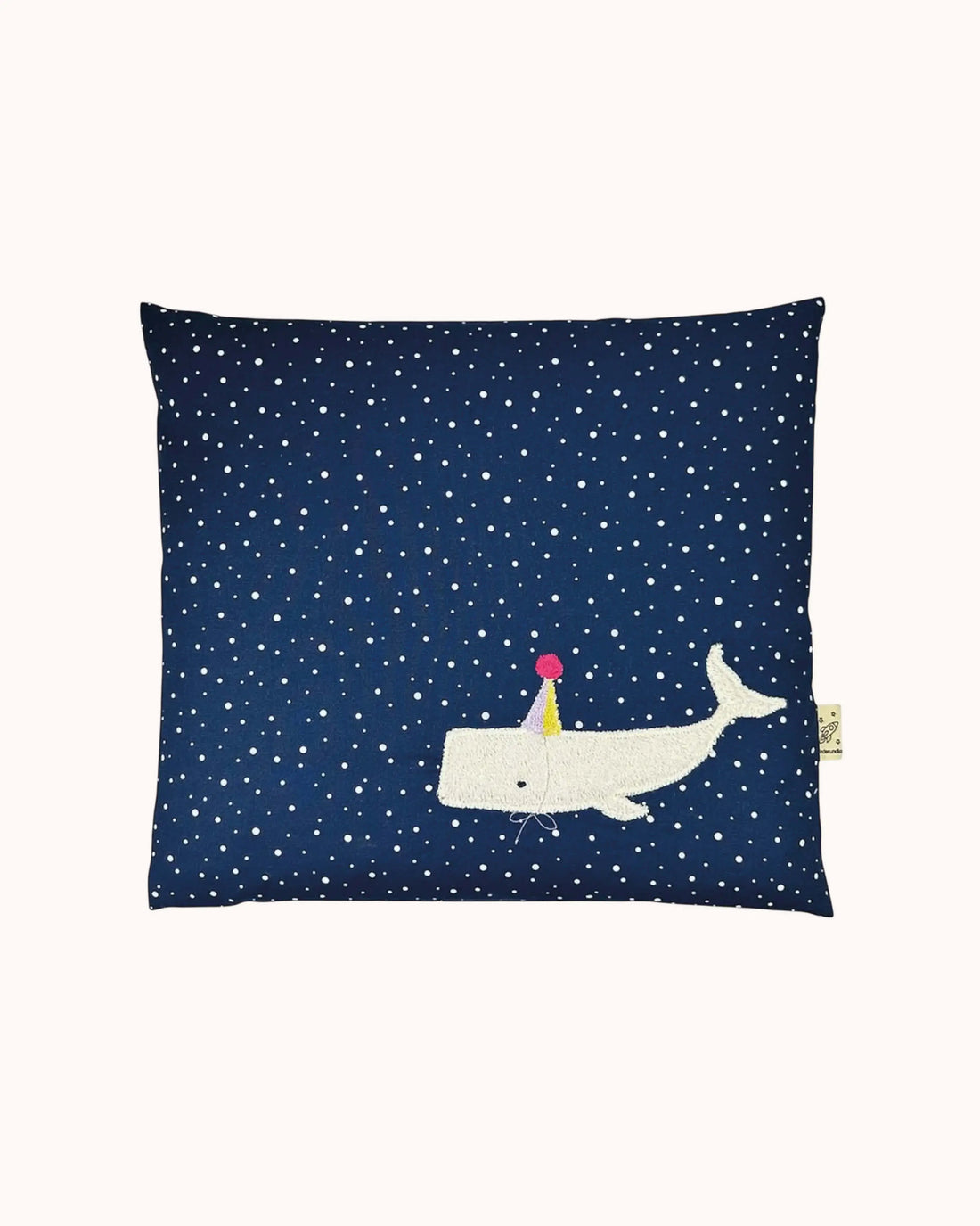 Pixie Kissen Partywal mit buntem Partyhut