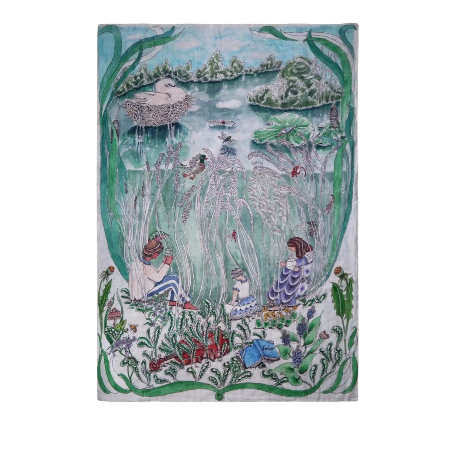 Wendbares Baby Musselin The Pond Dance