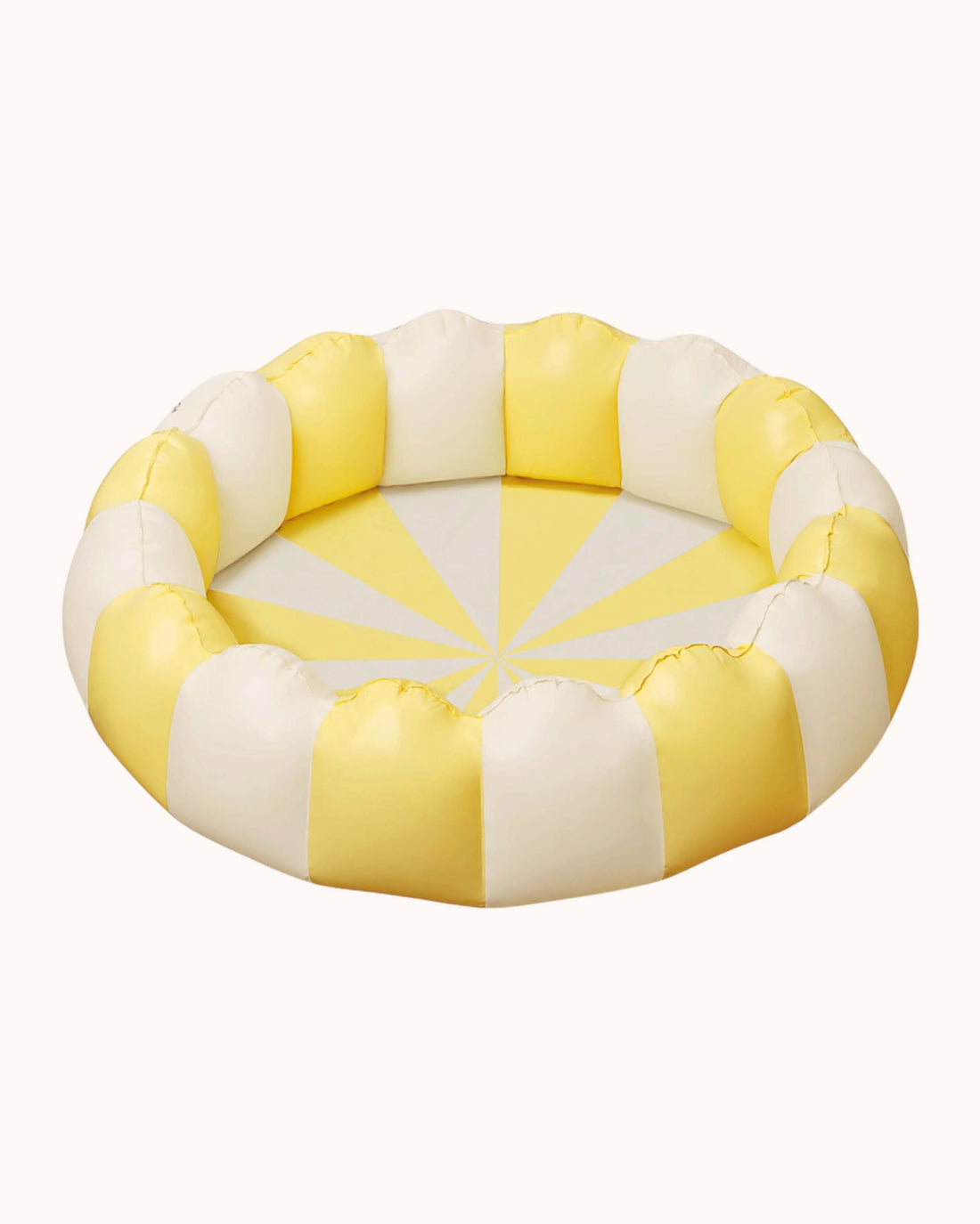 Shell Pool Alice in pastel yellow