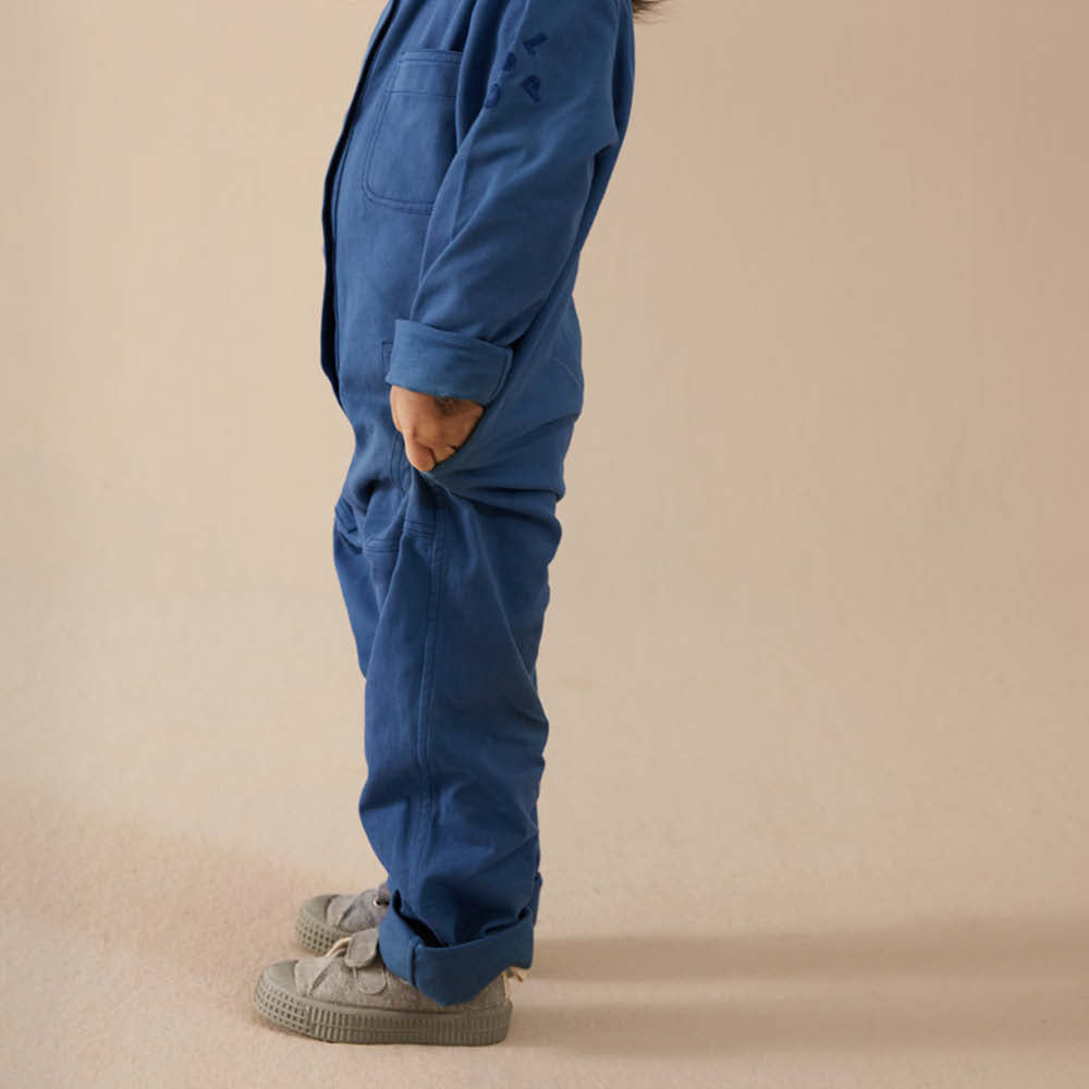 POP Twill-Jumpsuit in blue moon