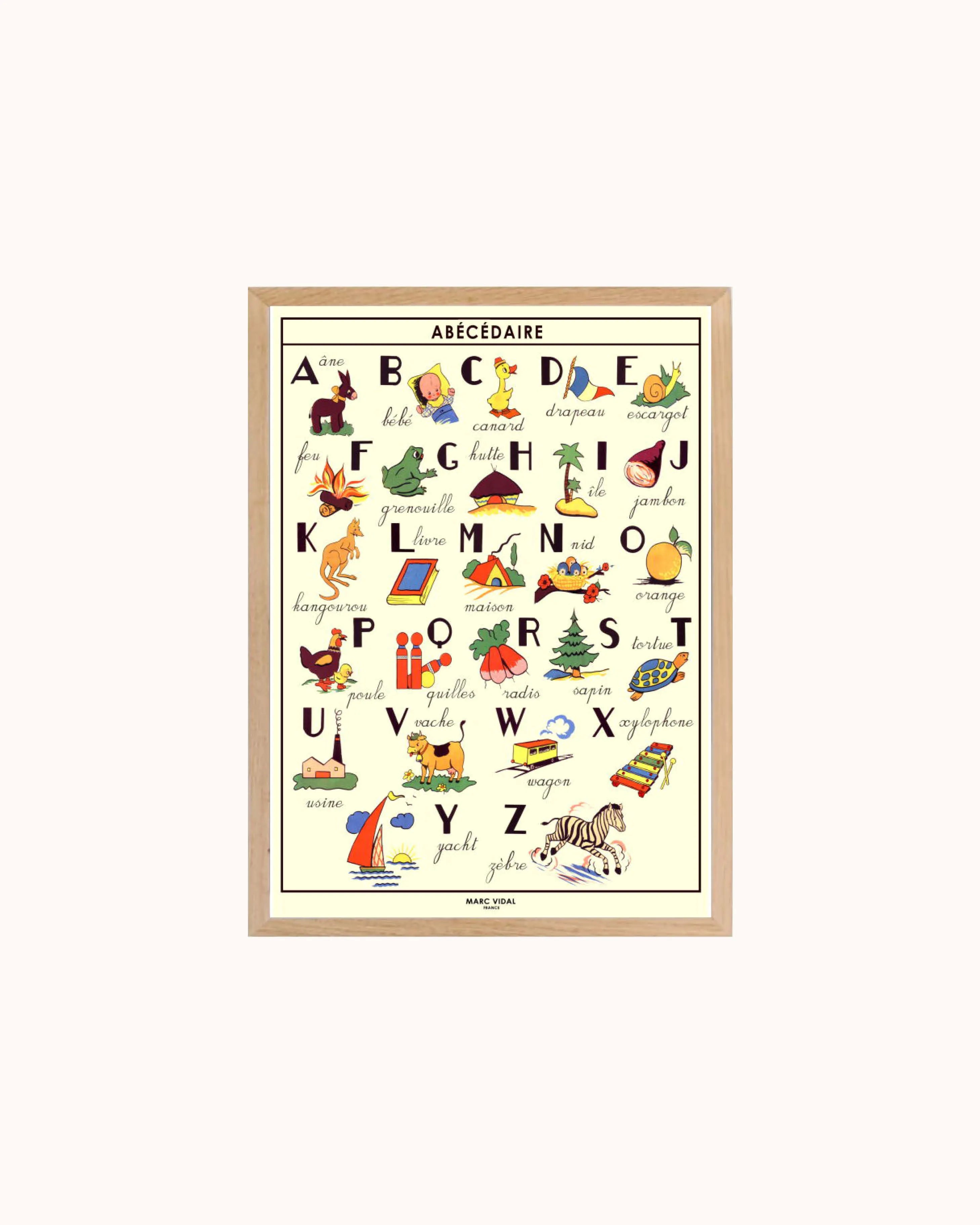 Poster Abécédaire