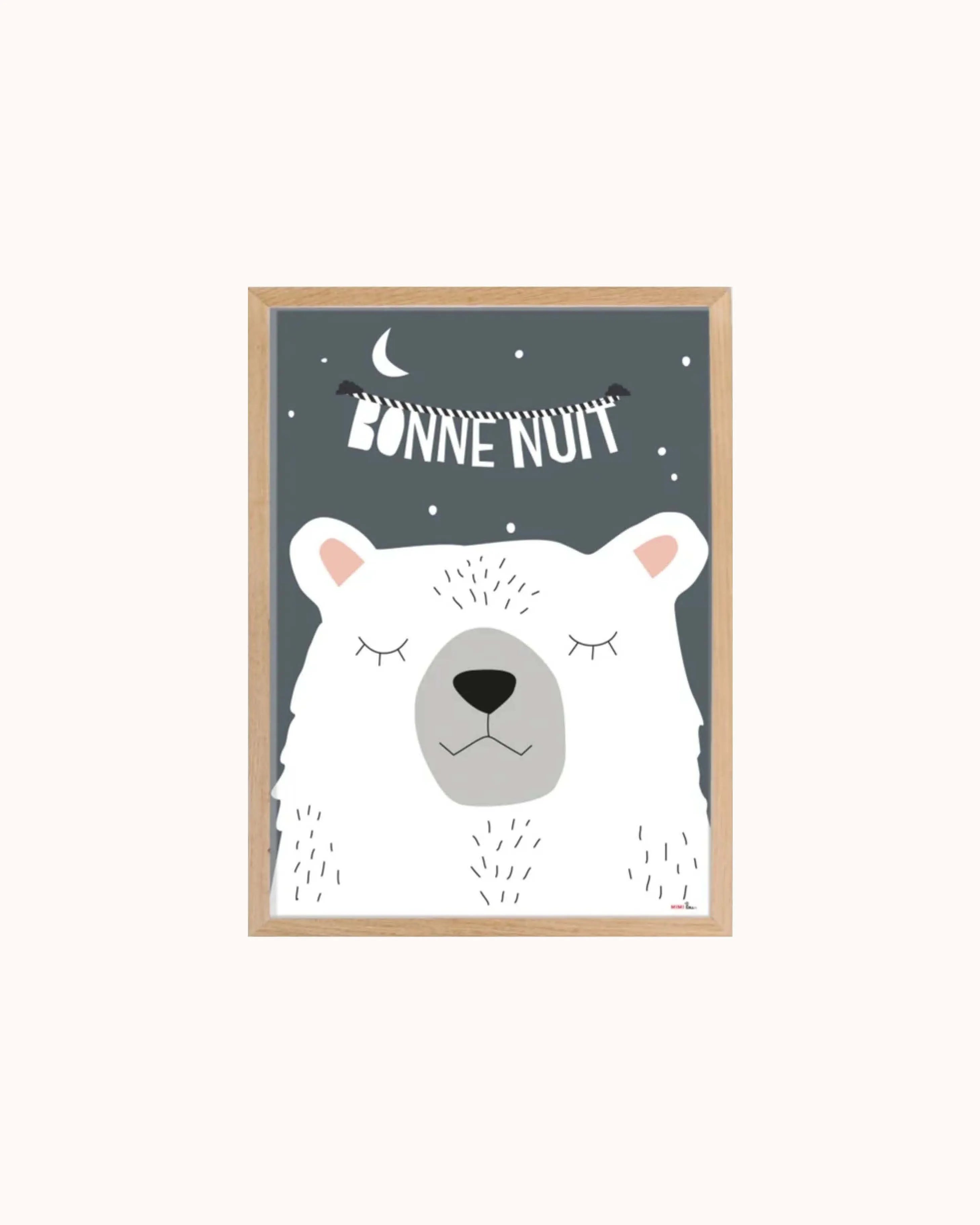 Poster Cadre Bonne Nuit