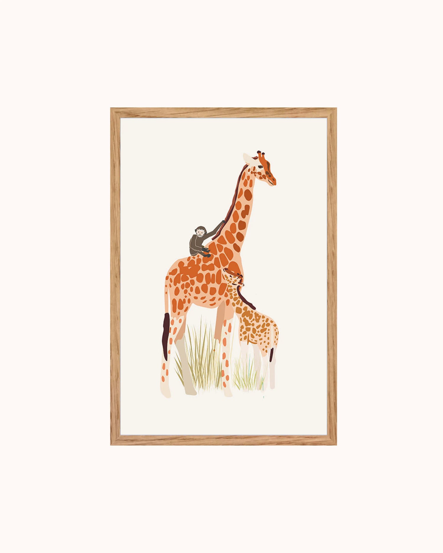 Poster Giraffen