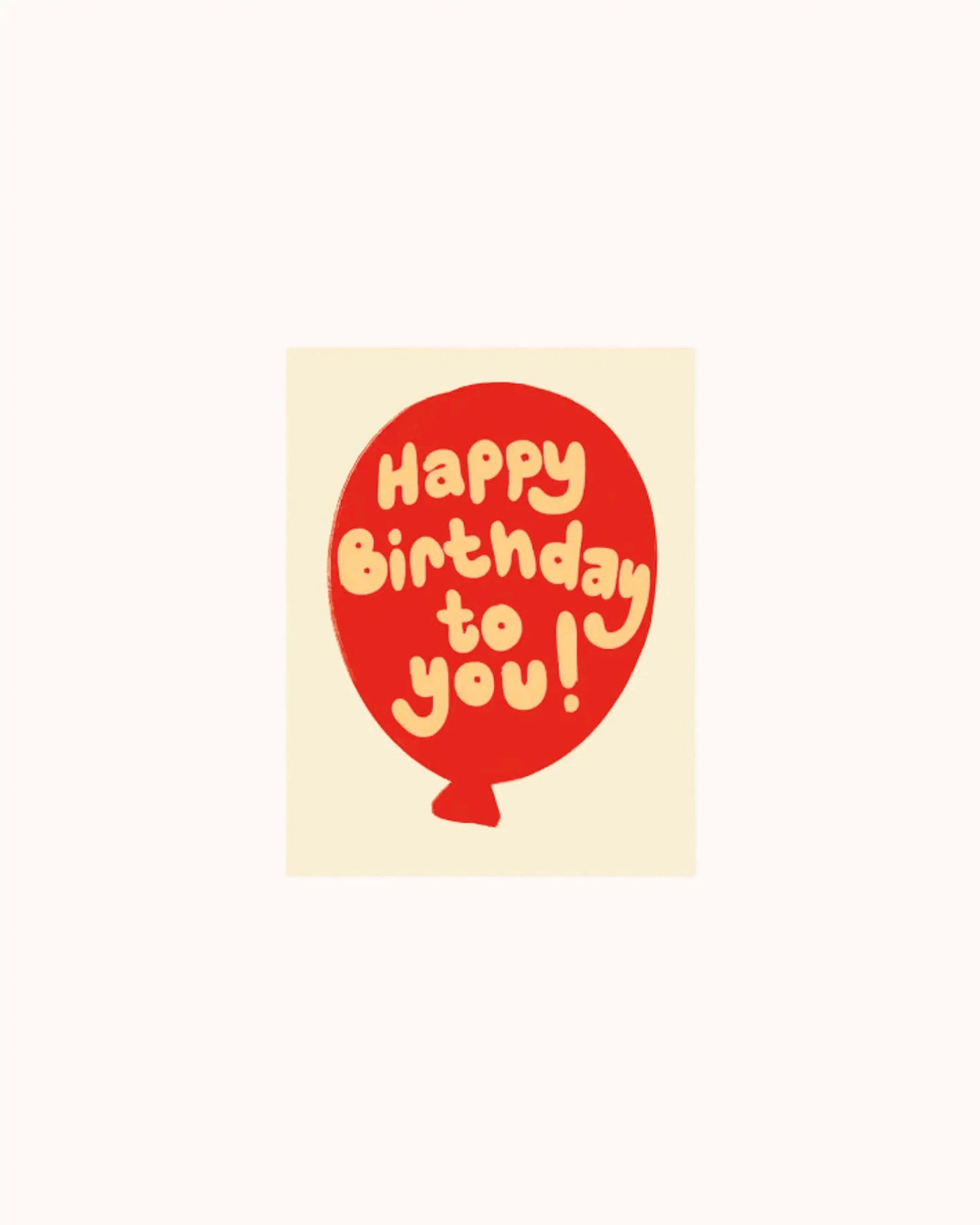 Postkarte Happy Birthday to you!