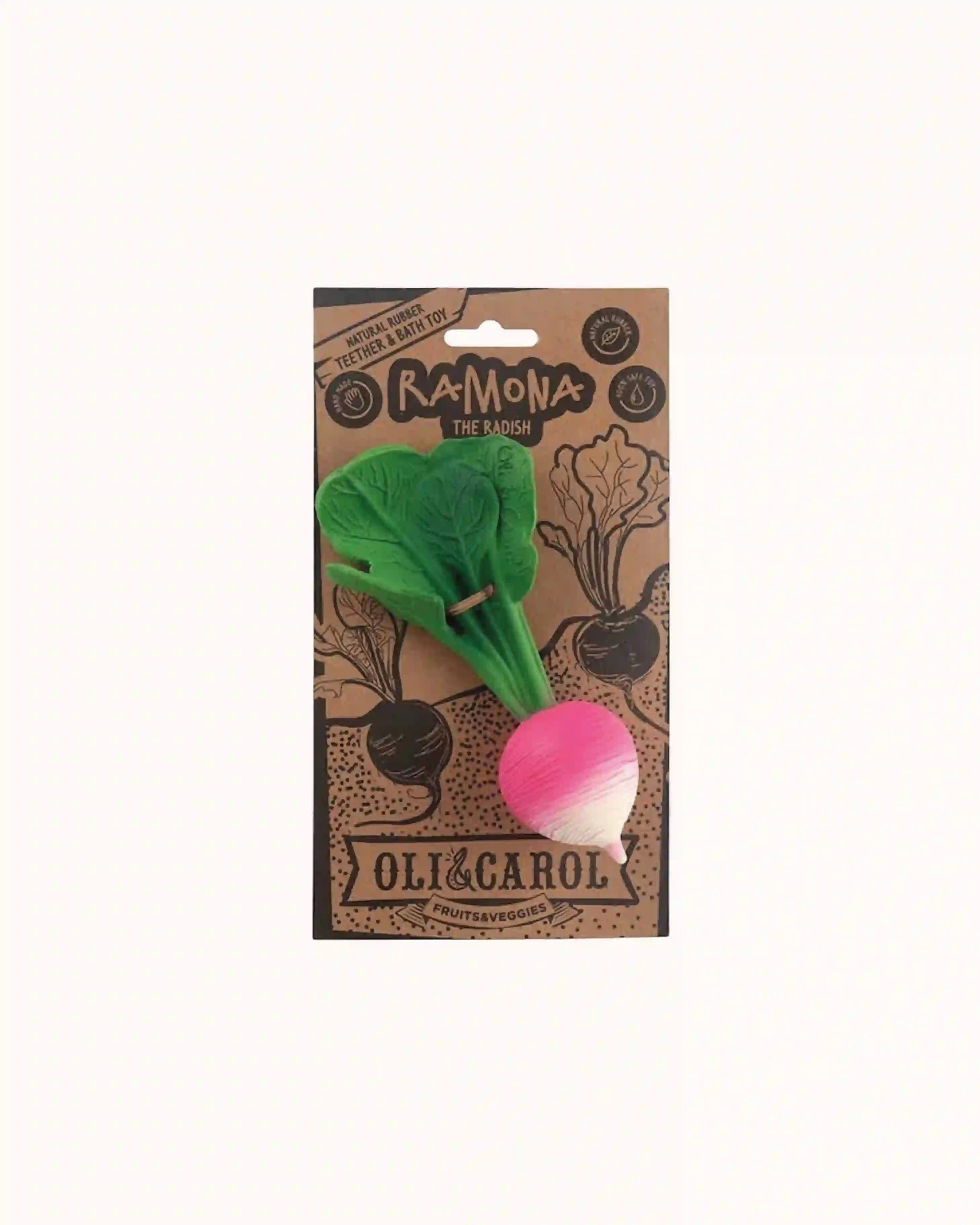 Teether Ramona das Radieschen