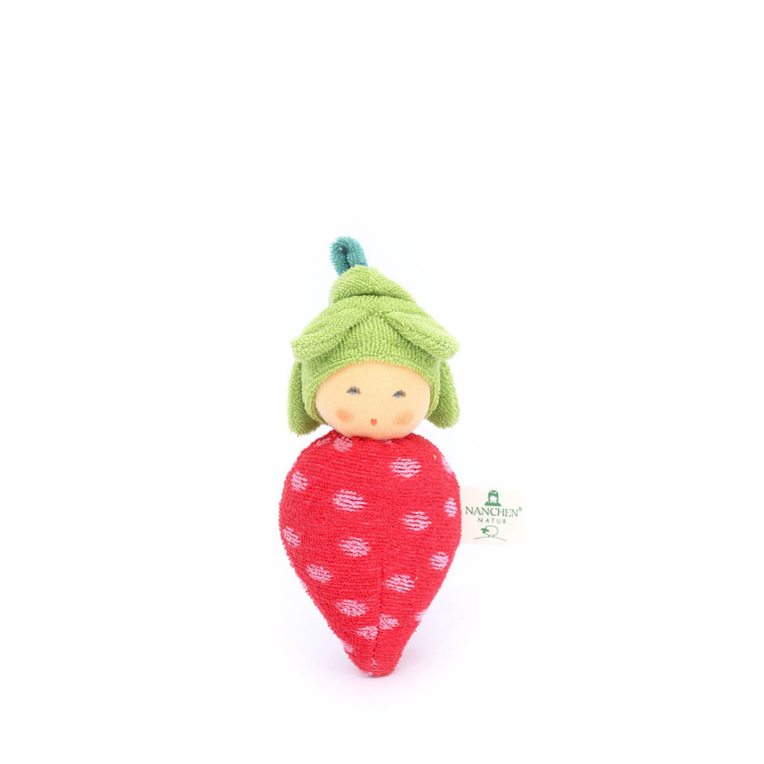 hochet pour bébé fraise