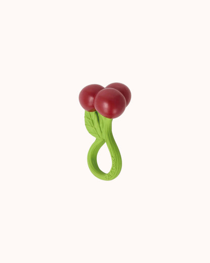 Teether and Rattle Cherry