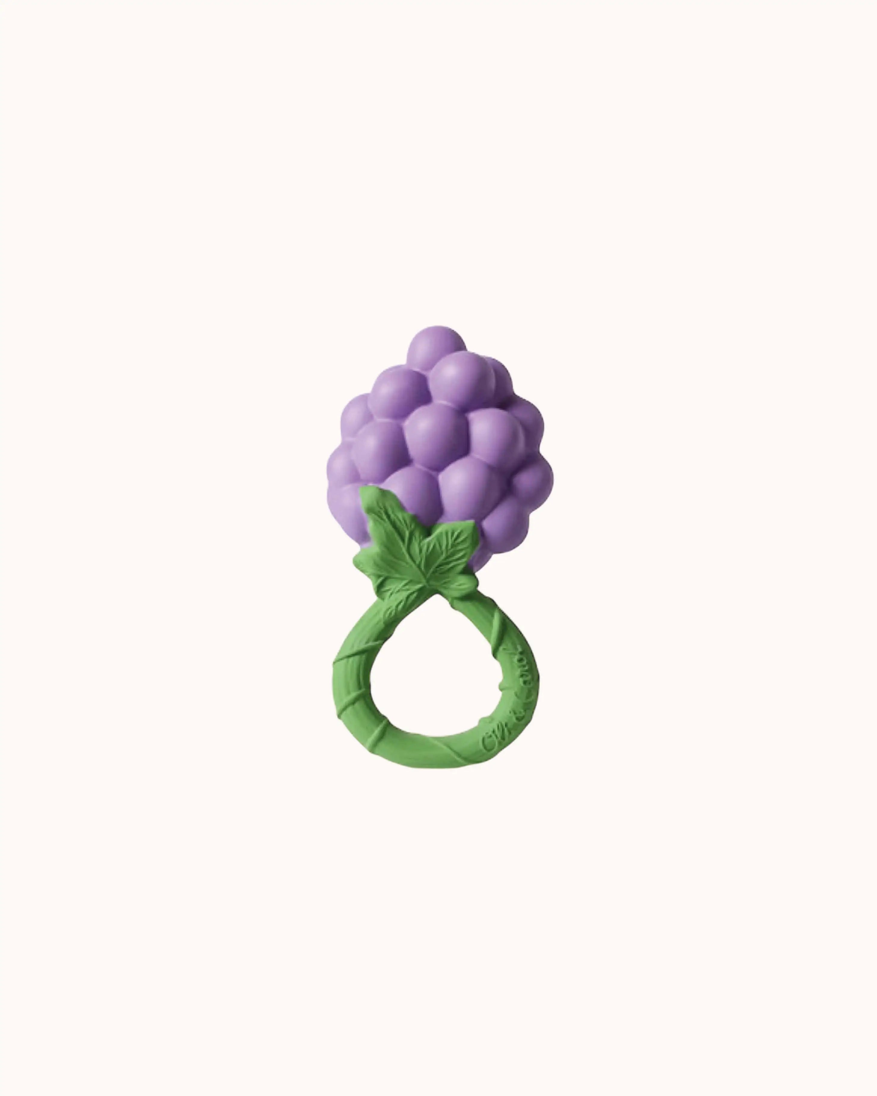 Teether and Rattle Grape