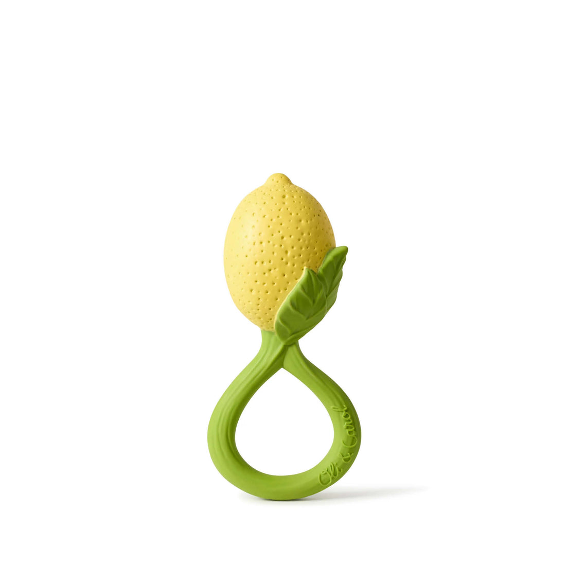 Teether and Rattle Lemon