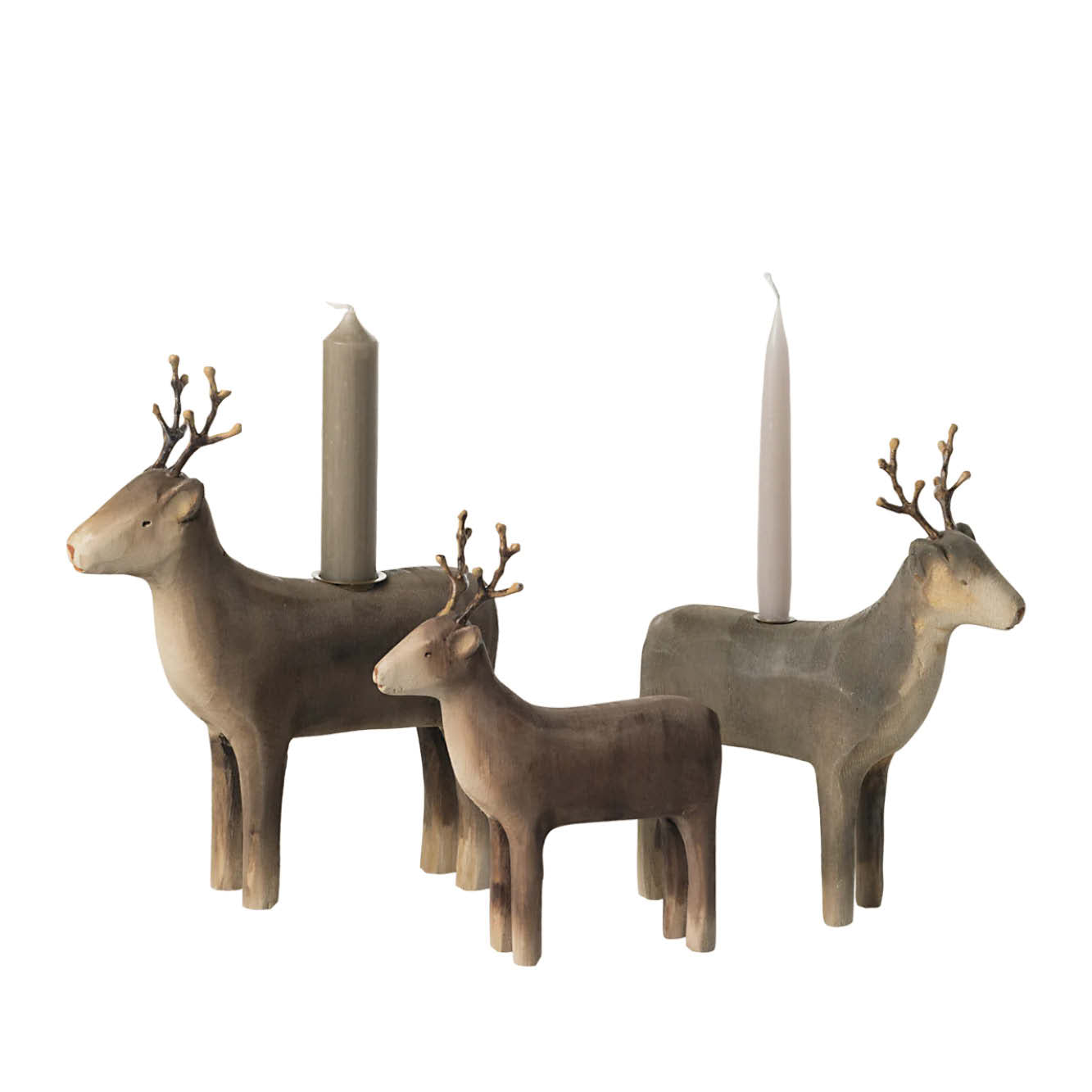 Big Reindeer Candle Holder